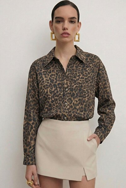 Suziş ΠΟΥΚΑΜΙΣΟ ΥΠΕΡΜΕΓΕΘΕΣ ΜΕ ΣΧΕΔΙΟ ΛΕΟΠΑΡ 4954