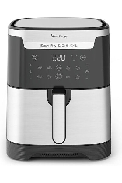 Moulinex EZ801D Φριτέζα Αέρος 6.5λτ Ασημί