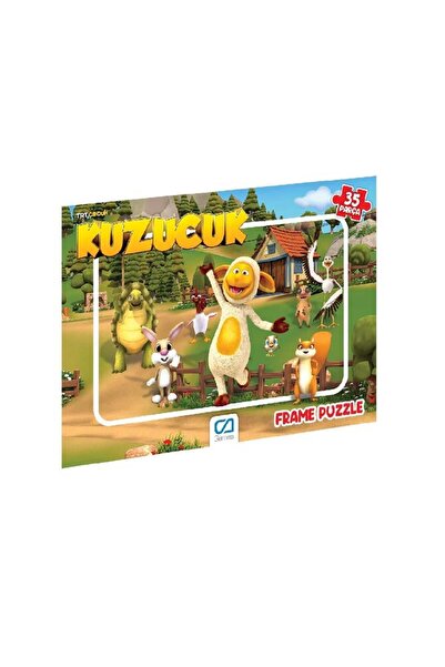 Ceren Kırtasiye Yapboz- Ca.5167-5168 Kuzucuk Frame Puzzle 35
