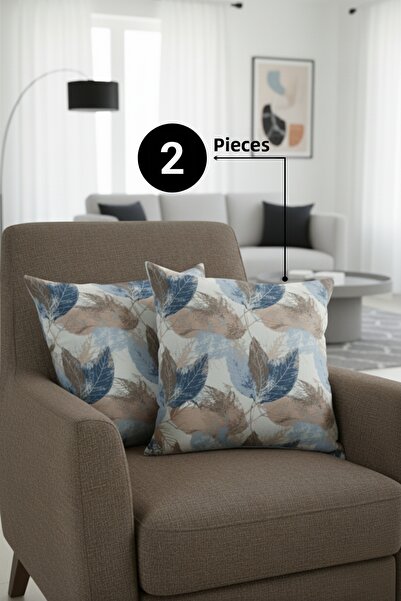 Senpai Chevron Bohemian Διακοσμητικό Μαξιλάρι Πάντσιον Κάλυμμα Μαξιλαριού 2 Τ...