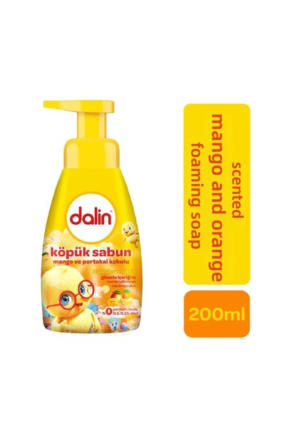 libescarf Dalin Mango & Orange Scented Foam Soap 200 ml (2 Pieces)