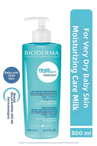 Bioderma ABCDerm Hydratant 500 ml- Κρέμα ανακούφισης από την ξηρότητα του δέρ...