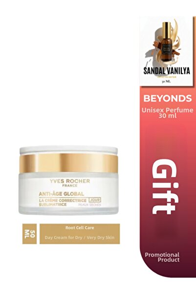 Yves Rocher Anti-Age Day Cream Special for Dry Skin & Beyonds Sandal Vanilla ...