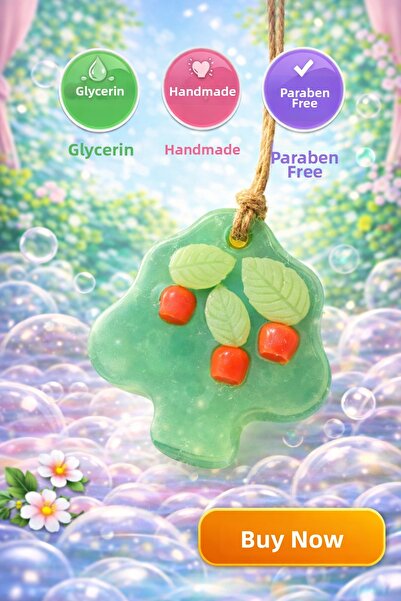 shop Handmade Glycerin Apple Tree Soap – Paraben-Free, Natural & Fun Children...