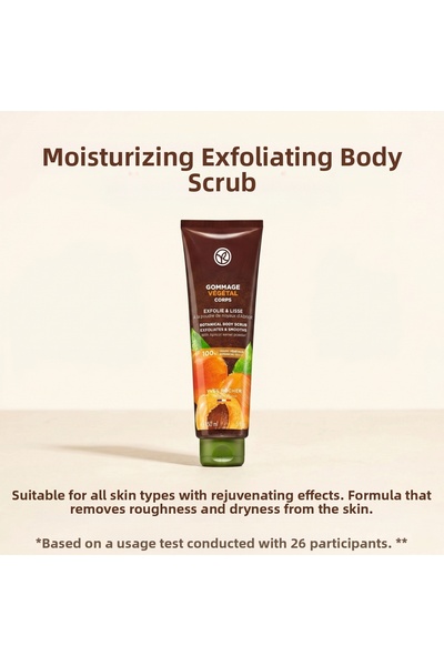 Yves Rocher مقشر الجسم بخلاصة المشمش - منقي ومرطب 150 مل