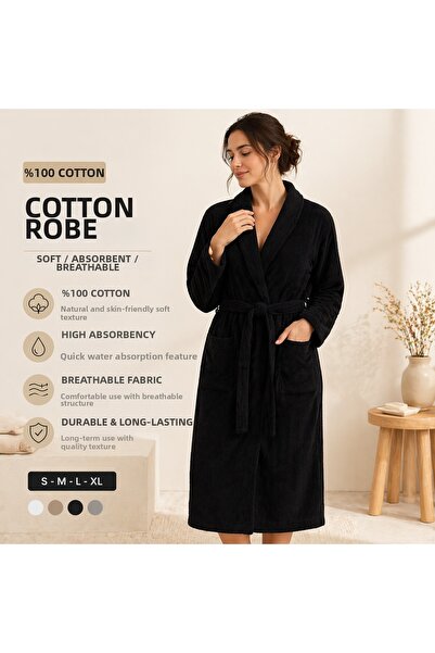 XAMANTHA Μπουρνούζι από 100% βαμβάκι – Εξαιρετικά απαλό, υψηλής απορροφητικότ...