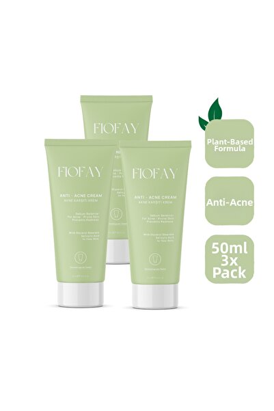 Fiofay Triple Anti-Acne Cream, Containing Salicylic Acid, Skin Balancing 50 ml
