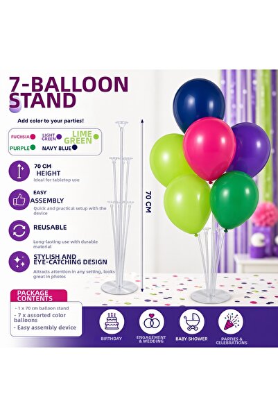 BALON DİYARI Balloon Stand Balloon Gift Party Set