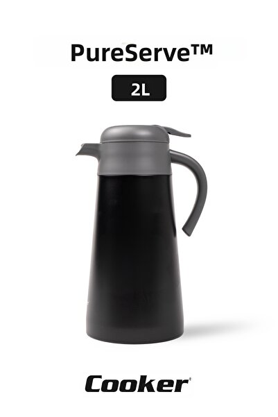 Cooker ترموس كولورستاي ديلي سيرف سعة 2 لتر من الفولاذ المقاوم للصدأ CKR2113