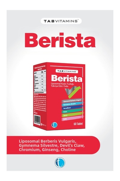 Tab İlaç Tabvitamins Berista 60 Tablets