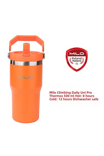 Milo Of Climbing The Daily Unipro 0.50 L Steel Thermos Hot and Cold Mug