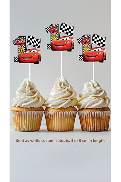Sinek Kupası Tasarım Cars Lightning Mcqueen 1 Year Old Themed Concept Toothpi...