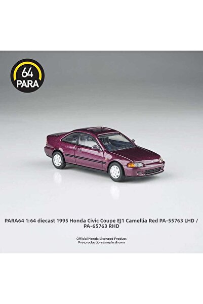 para64 هوندا سيفيك كوبيه Ej1 1995 كاميليا ريد PA-55763