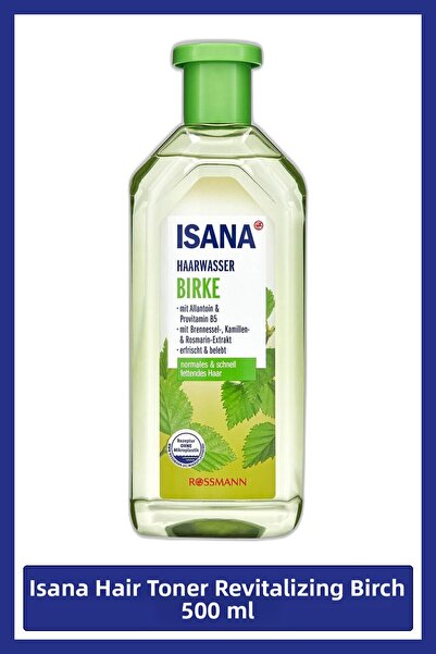 ISANA تونيك الشعر المنشط بخشب الزان 500 مل