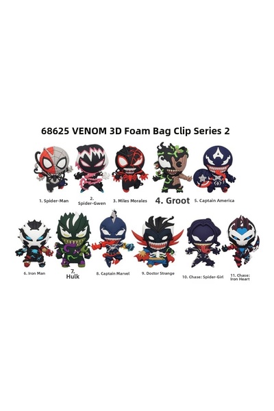 DGSTYL3 Venom Clip-On Figure Series 2