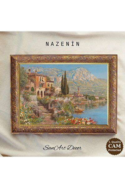 Sanart Vintage ζωγραφική με κορνίζα, ζωγραφική με λάδι, ζωγραφική με κορνίζα,...