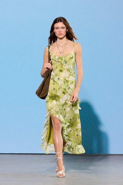 Trendyol Collection Ediție limitată, multicoloră, cu decolteu tip clopot, cu ...