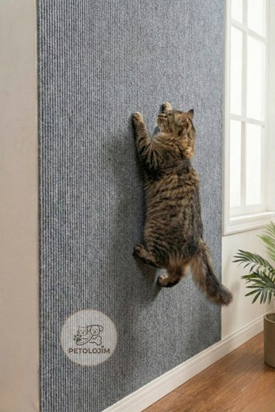 Petolojim Adhesive Cat Scratching Mat (Cuttable Furniture Protector Mat) 100*30 cm