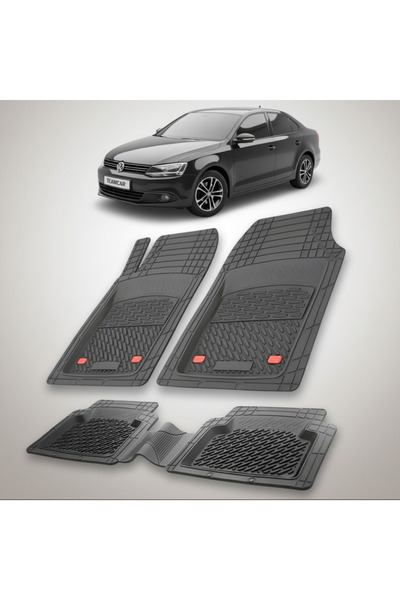 TEAMCAR ®   Covorașe auto tip tavă compatibile cu Volkswagen Jetta VI (2010–2...