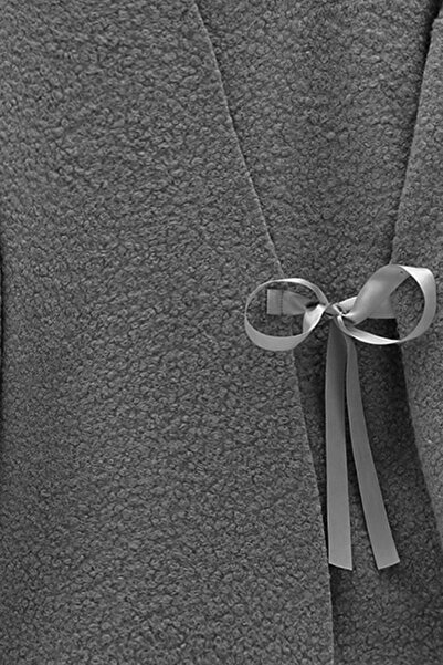 Modamorfo Κιμονό με πλαϊνές δέσεις - καπνιστό