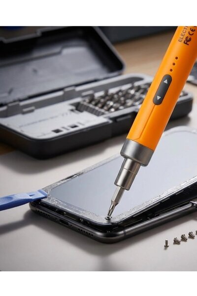 Kanonik Education Profesyonel Elektrikli Tornavida Seti 600mah Şarjlı 38 Parç...