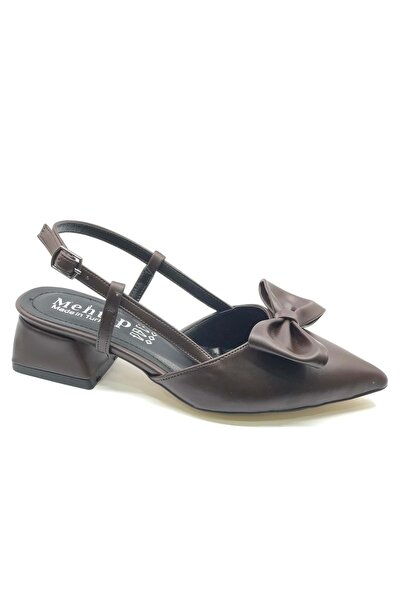 Kids Club Shoes Mehtap Ανοιχτή Πλάτη Λεπτομέρεια με φιόγκο Κλασικό Γυναικείο ...