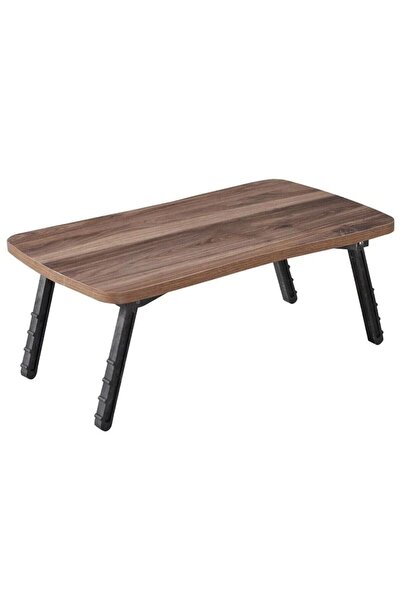 Walnut Laptop Coffee Table Study Breakfast Table