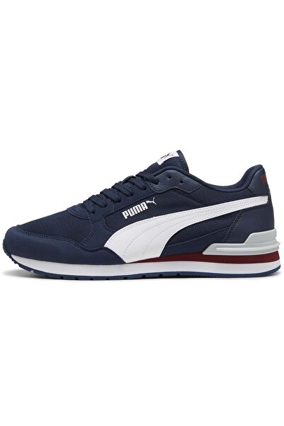 Puma ST Runner v4 - síťovina, námořnická, PUMA, bílá, Team Regal, červená, pl...
