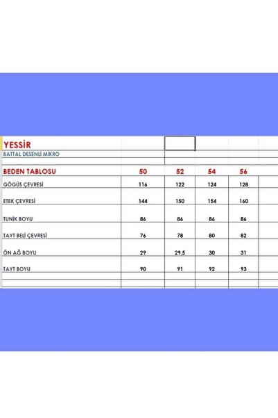 yessir Battal tesettür mayo büyük beden