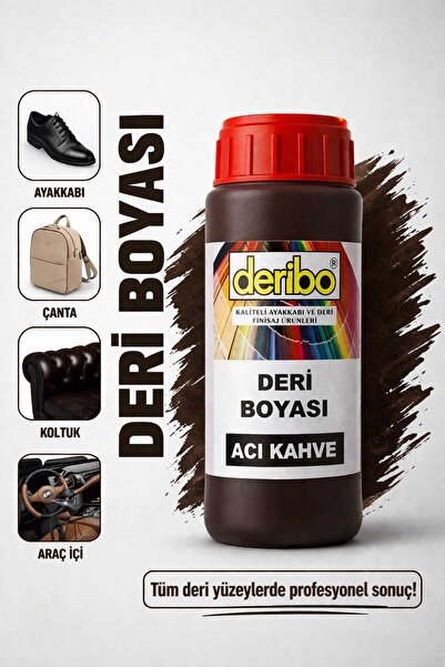 deribo Deri boyası 100ml. Sünger Hediyeli.