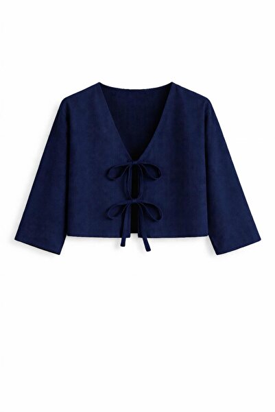 SevdeUgur Κοντό κιμονό με δέσιμο μπροστά – Υπερμεγέθη, Νέα Σεζόν, Άνετη Εφαρμ...