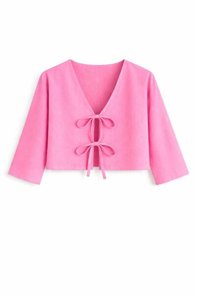 SevdeUgur Κοντό κιμονό με δέσιμο μπροστά – Oversize, Νέα Συλλογή, Άνετη Εφαρμ...