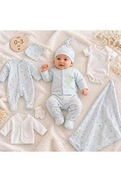 Ozz Baby Baby & Newborn Koala Theme 10-Piece Hospital Exit & Zibin Set (Premi...