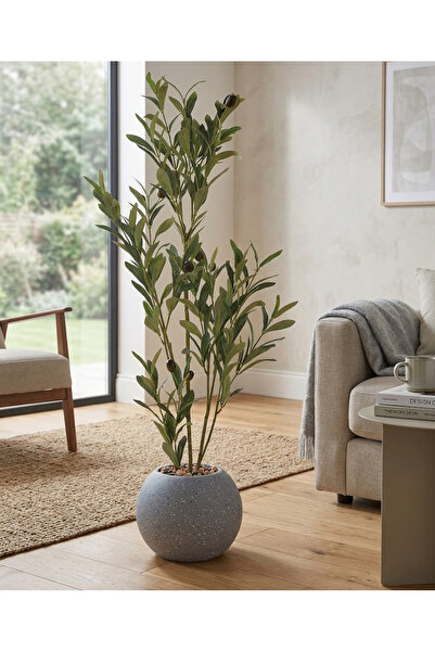Generic 85cm Height Artificial Olive Tree Elegant and Stunning with Leaves an...