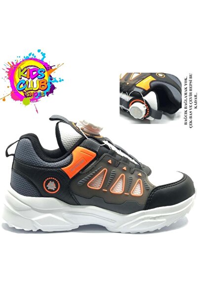 KCMN Kocamanlar 304 smart lace-up orthopedic kids' sneakers - orange
