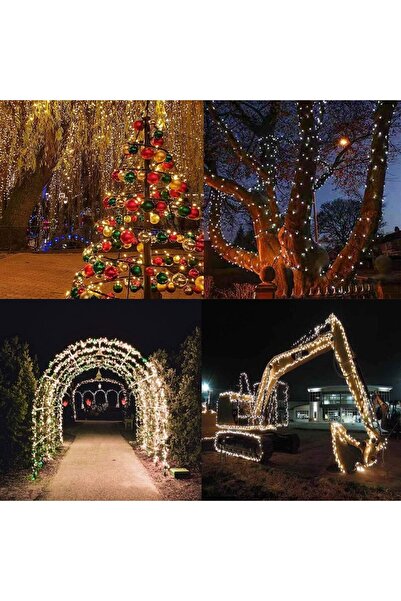 Arabest 2-Pack 200LED 72FT Solar String Lights,Warm Light,Outdoor Indoor,8 Li...
