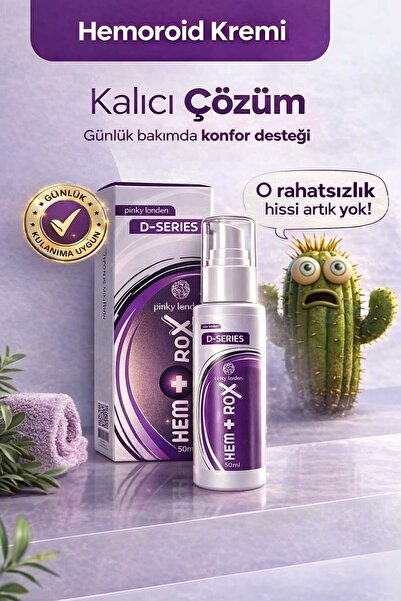 Pinky London Hemorox - H.emoroid (B.ASUR) Kremi 3'lü Set ( 3 Adet X 50 ml )