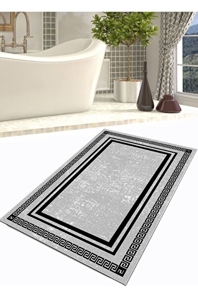 Ardizayn Μαρμάρινο σχέδιο με λάμψη φύλλων 70x120cm Αντιολισθητικό, Μη Χυμένο,...