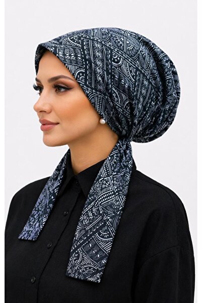 R&S modibone μαντήλι, σκούφος, βαμβακερό ύφασμα, αντιολισθητικό, ναυτικό μπλε