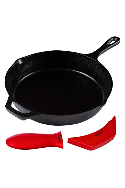 Crucible Cookware Τηγάνι από χυτοσίδηρο, μαγειρικό σκεύος Crucible, διάμετρος...