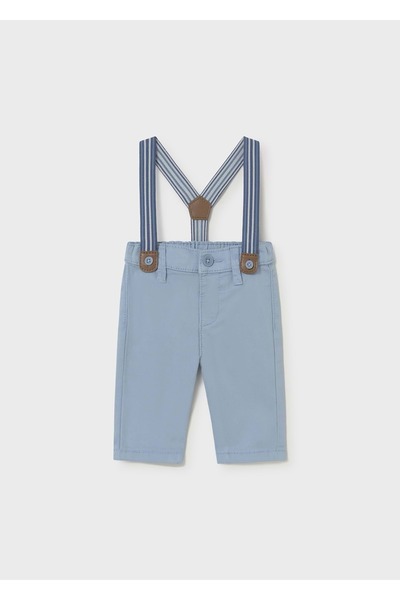 MAYORAL Baby Boy Pants with Straps Open Blue