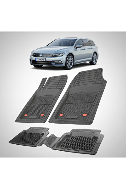 TEAMCAR ®   Covorașe auto, tip tavă, compatibile cu Volkswagen Passat B8 (201...