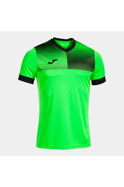 Joma TRICOU CU MÂNECI SCURTE SUPERNOVA VERDE FLUORESCENT NEGRU