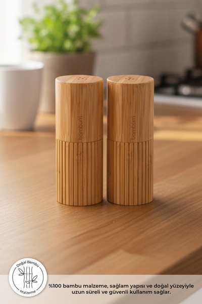 Bambum Timin - 2-Piece Salt & Pepper Shakers