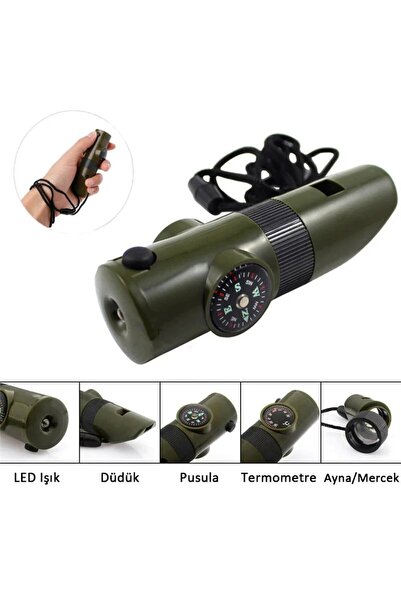 ARGEUS H7-1 Σφυρίχτρα με φανάρι και βαθμολογημένη πυξίδα