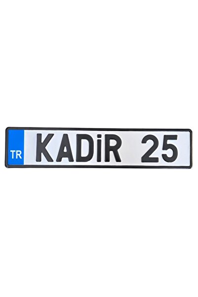 Ayz Markalama Karavan Plakası, Tr'li plaka, isimli plaka , dekor plaka