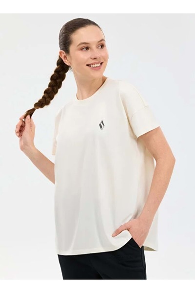 SKECHERS S221482 W Γυναικείο T-Shirt με στάμπα και στρογγυλή λαιμόκοψη ΛΕΥΚΟ