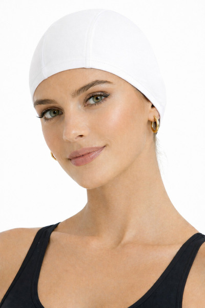 duygu altıntaş Lycra Flat Cap – Flexible, Waterproof, Swimming & Pool Cap (12...