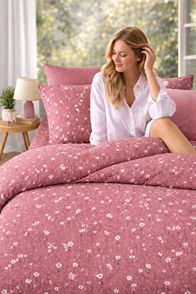 cs ilkim 100% βαμβακερό μοτίβο μαργαρίτας διπλό πικέ 200*240 εκ. (ΝΕΟ ΜΟΝΤΕΛΟ)