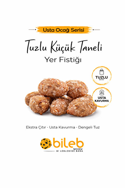 bileb serinhisar bi leblebi'de bana Mercan (Küçük Taneli) Kavrulmuş Tuzlu Yer...